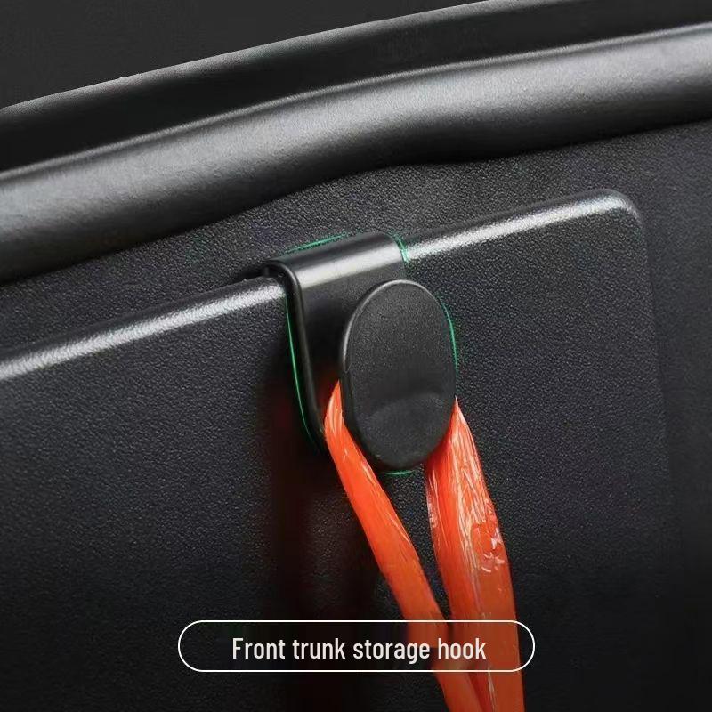 Tesla Model Y Front Trunk, Hood, and Hook Modification Accessories