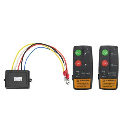 Kit Telecomando Senza Fili per Verricello 12V 24V, Portata Lunga 75ft, Ricevitore ad Alta Sensibilità, Interruttore per Auto, Camion, Veicolo Fuoristrada