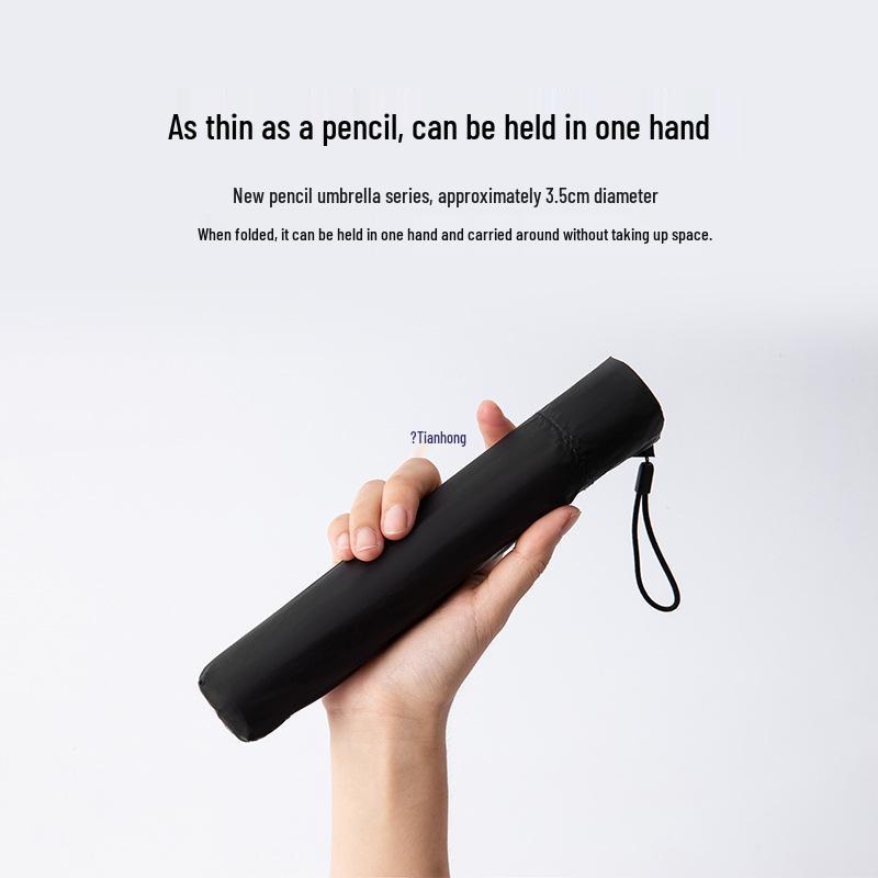 69g Ultra-Light Carbon Fiber Folding Umbrella - Sunshade and Sunscreen, Portable and Compact, Japanese Design.