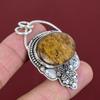 Bronzite Pendant Genuine Gemstone Pendant Decent Flower Jewelry 925 Sterling Silver Pendant Handmade Pendant Brand New Jewelry Gifts for Her