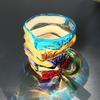 3D Painted Book Mug Wear Resist Books Drinking Container Creative Book-Shaped Drinkware for Beer Wine Juice Tea Coffee
