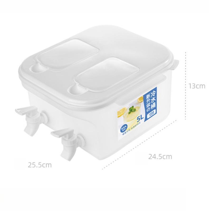 

5л Фильтрующий кран чайник для воды Пластиковый чайник большой емкости для хранения фруктового чая Домашний чайник, устойчивый к высоким температурам A