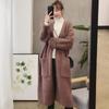 Autumn Winter Knitted Cardigan Women Sweater Jacket Elegant Vintage Loose Long Outerwear Maxi Y2k Sweater Coat Soft Jacket