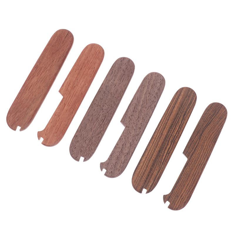 1Pair Cnc Custom Natural Wood Grip Handle Scales For 91Mm Vs Army Knives Diy Making Replace Accessories