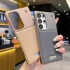 Leather Aromatherapy Borderless Magnetic Case For Samsung Galaxy S24 S23 S22 S25 Ultra Plus For Magesafe Wireless Charge Cover