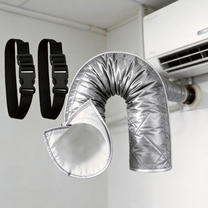 Air Conditioner Exhaust Hose Cover, Removable Cloth Sleeve Designed for Insulation and Limiting Dust Contact During Use