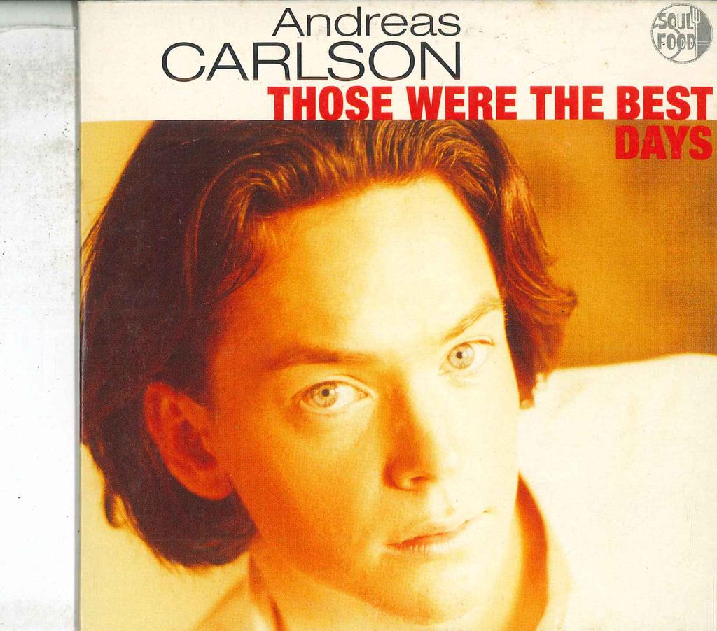CD ANDERAS CARLSON - Those Were The Best Days 74321209402 BMG Japan Pop Used
