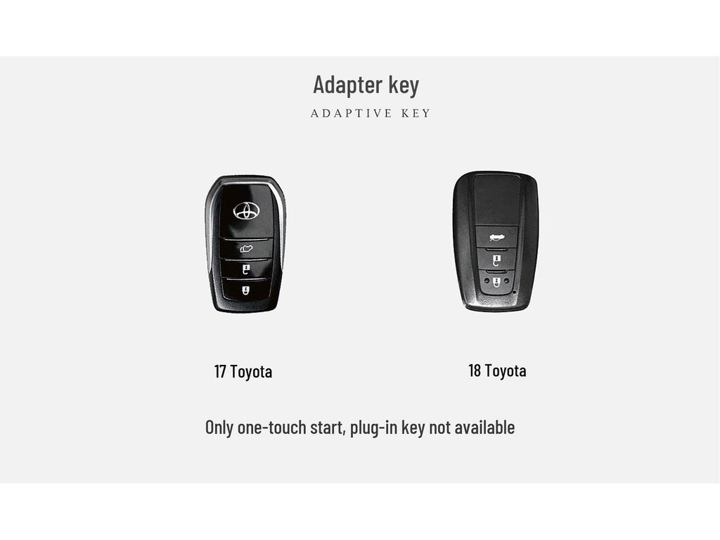 Toyota BZ4X & Corolla Vios Genuine Crazy Horse Leather Key Cover