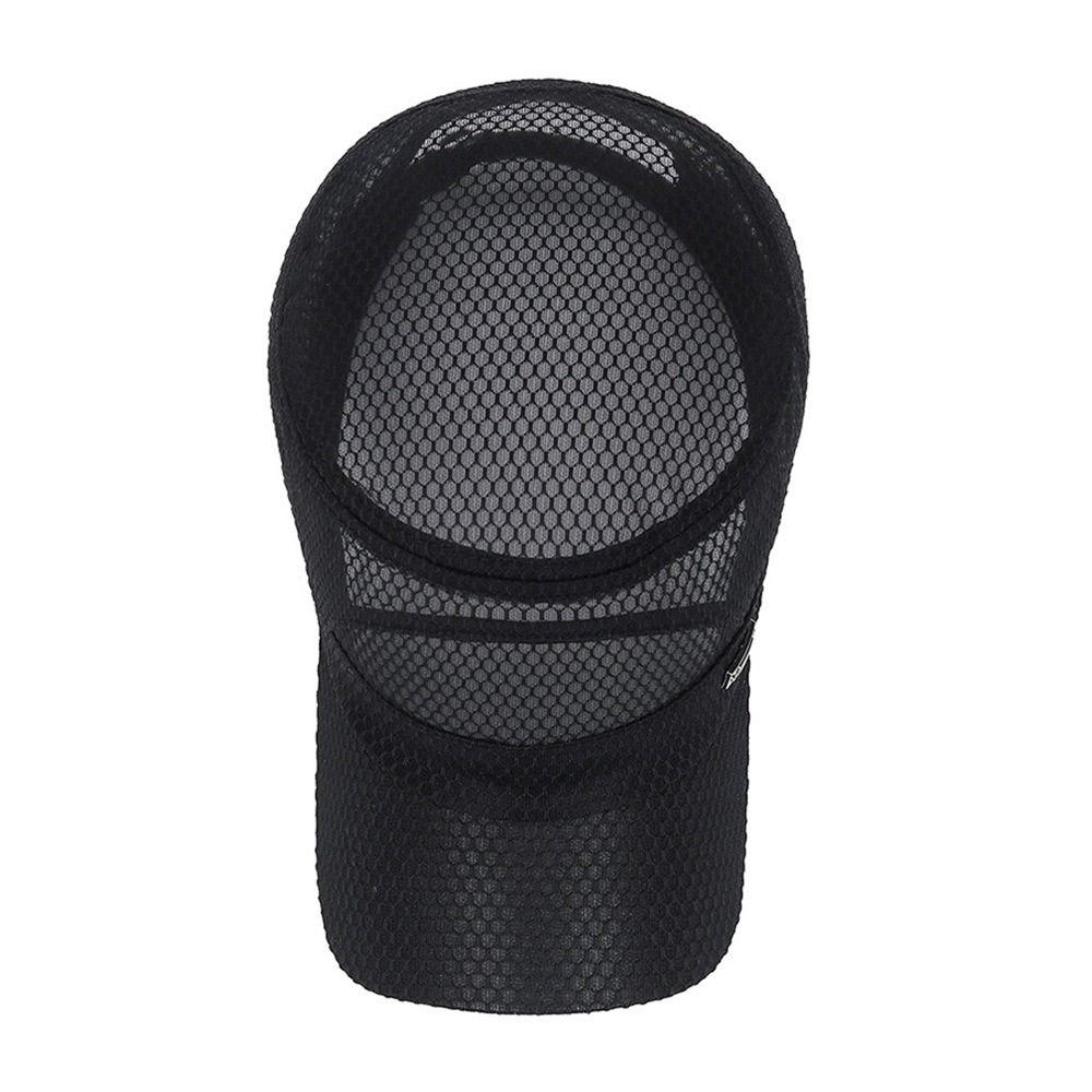 Spring Summer Anti-UV Baseball Cap Adjustable Casual Cadet Hat Breathable Outdoor Sun Hat Men