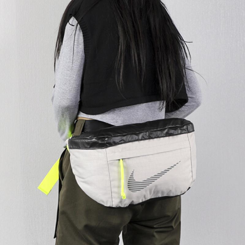 Nike Polyester Fanny Pack Regular Unisex Gray Casual CQ0464-008