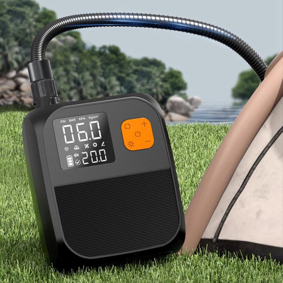 8000mAh Wireless Electric Air Pump LED Lighting Compressor Sup Inflatable for Car Surfing Paddle Board Boat