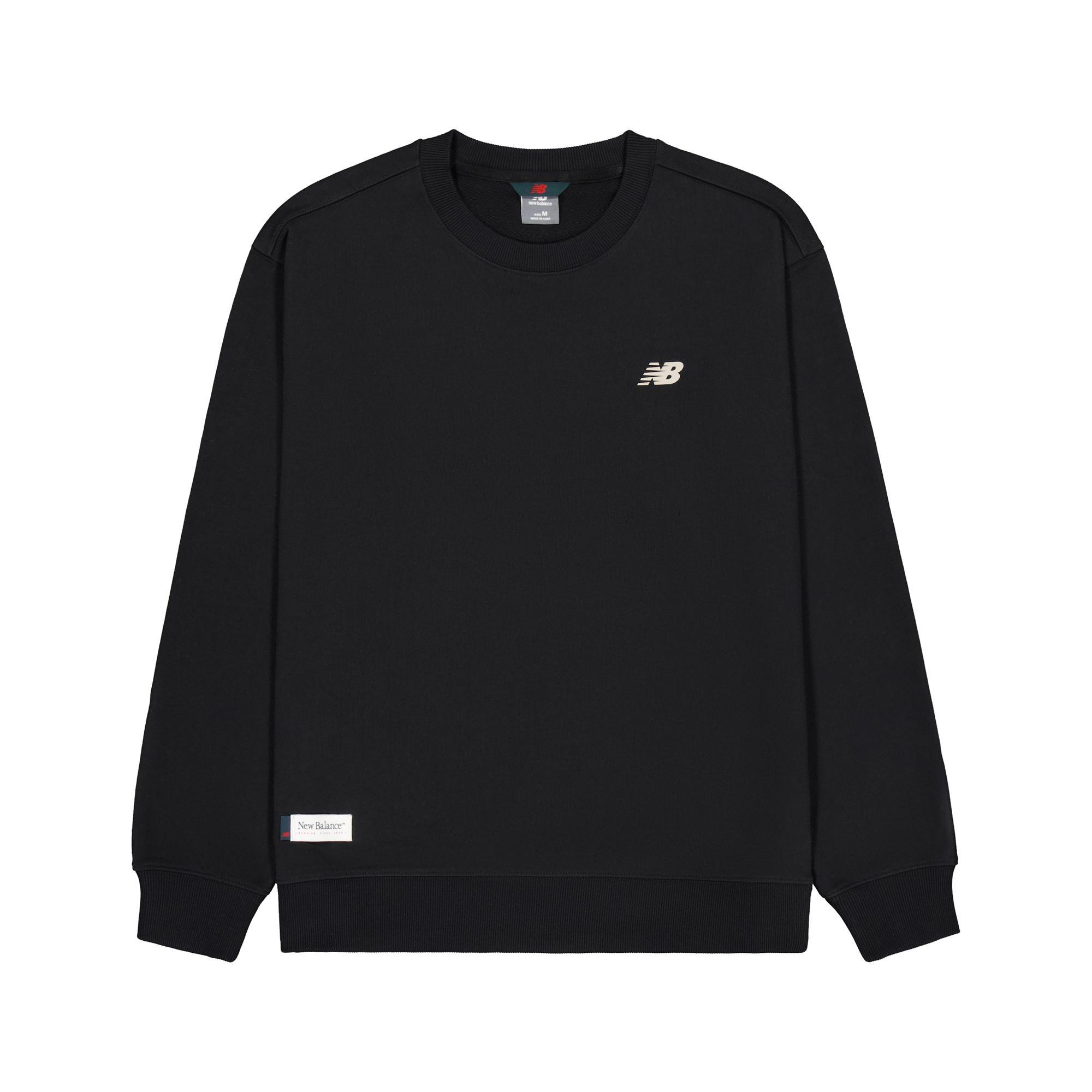 New Balance SS25 Sweatshirt Men s Black NCF11051-BK XL
