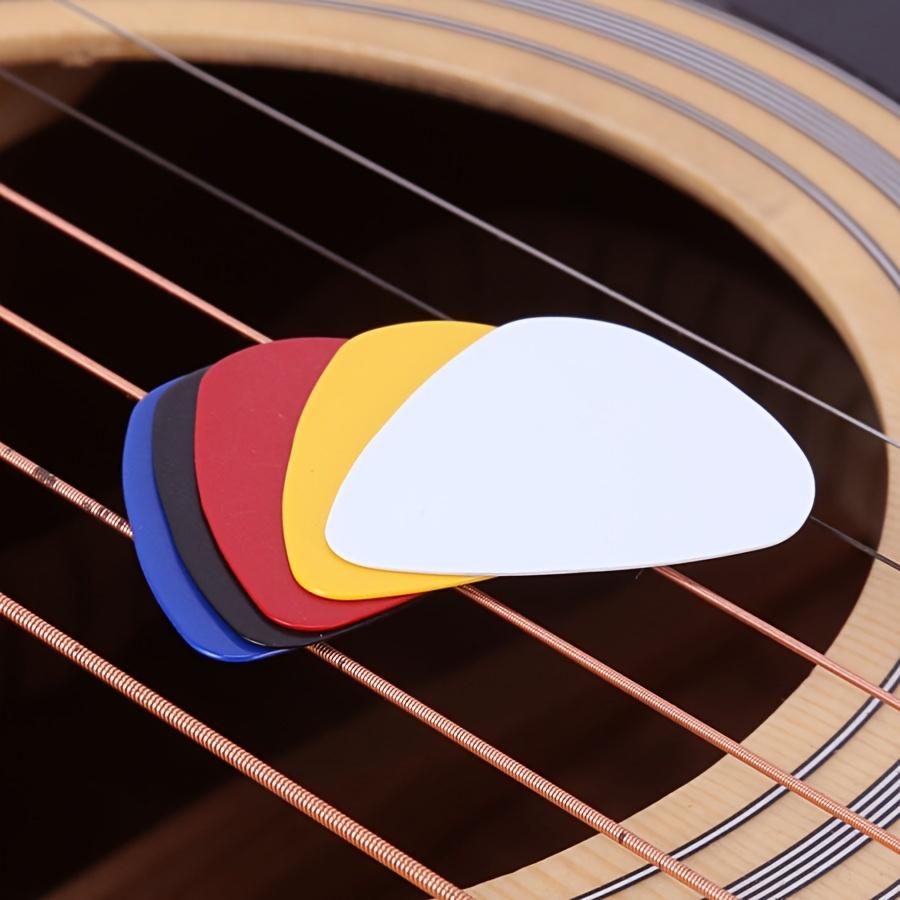 10pcs 0.46mm Solid Color Guitar Picks Colorful Electric Smooth Guitar Paddles Suit for Ukulele Bass Acoustic Music ZSY