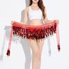 Bellydance Hip Scarf Skirt Belly Dance Waist Chain with Gold Coins