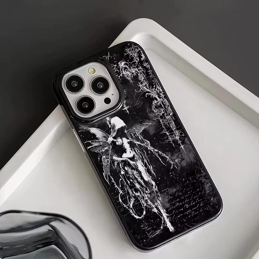 Custodia per Telefono Scultura Ragazza Gotica per Xiaomi Redmi Note 14 13 12 11 Pro Plus 4G 5G 11S 14C 13C 9T 9A 9C 4A A1 A2 POCO C65 Cover