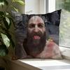 GGod of WWar Pillow Case Plush Pillow Cases Home Decoration Pillow Cover for Sofa Bed Chair Living Room