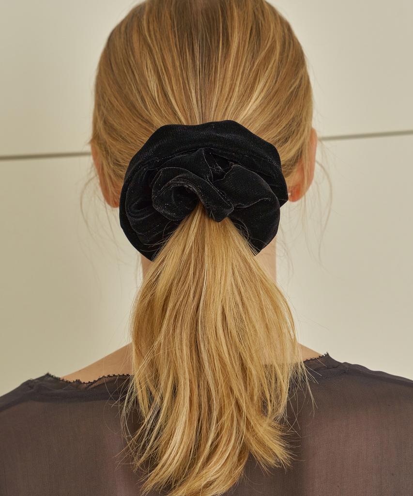 S'Secondo Anok Velvet Hair Scrunchie_2 Colors