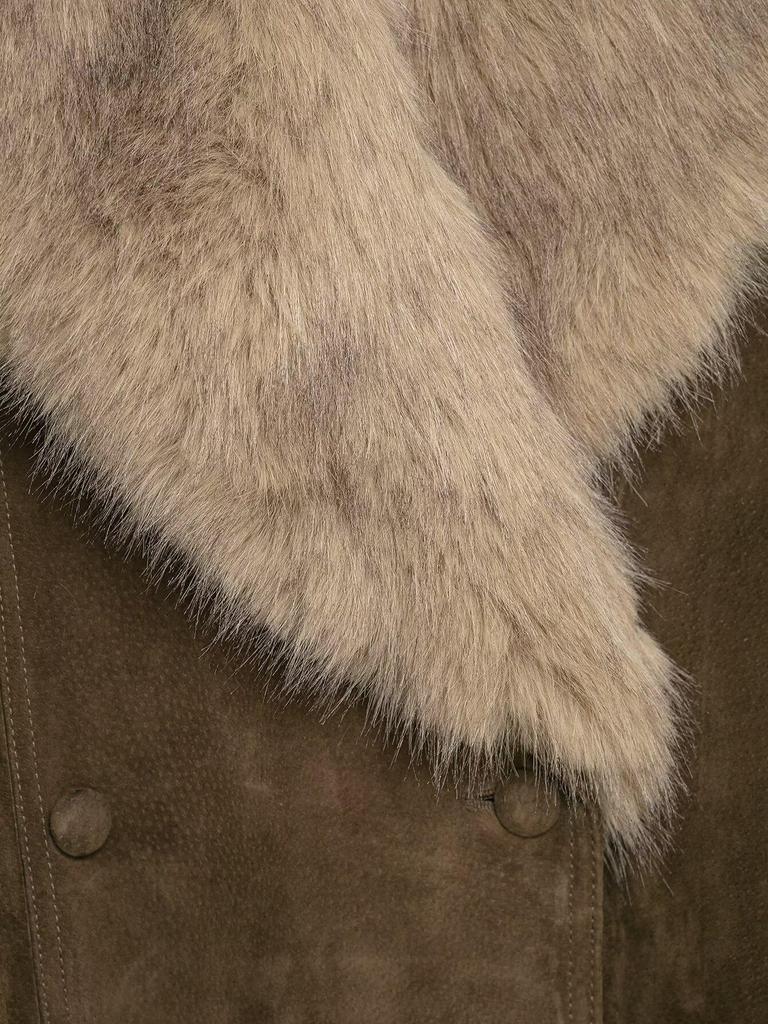 European & American Women's Faux Fur Suede Jacket Coat