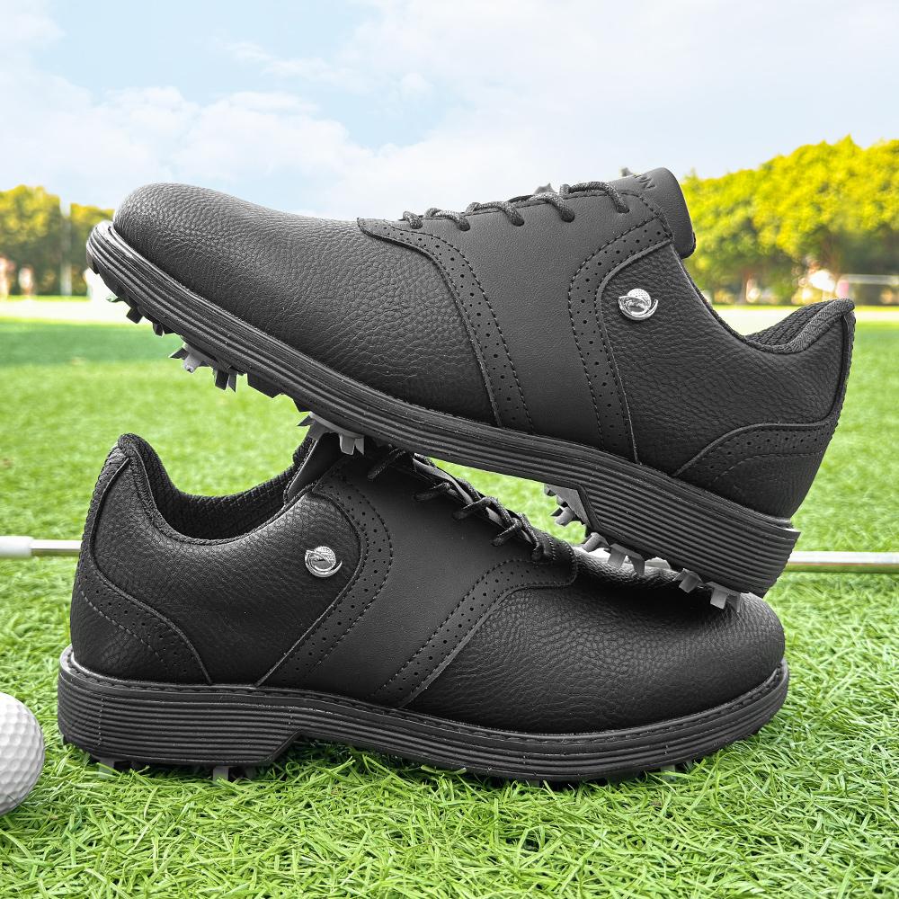 Professional Golf Shoes Men Spikes Golf Sneakers Outdoor Walking Footwears