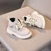 New Children's Soft-Sole Martin Boots | Stylish Yellow Boots for Boys & Girls, Side-Zipper Boots for Toddlers & Young Kids
