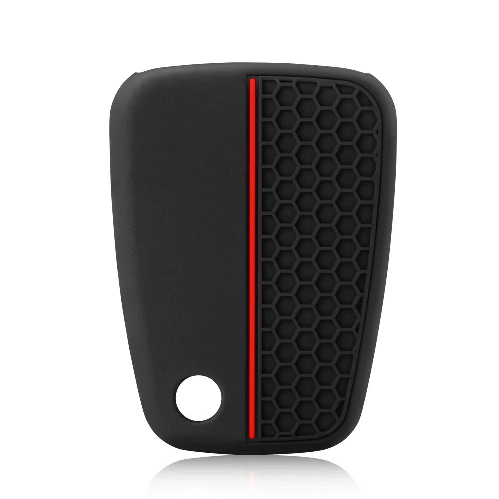 Silicone Car Key Fob cover Case Holder For Chevrolet captiva 2017 Spark Onix Volt Aveo Sonic Keyless Protect Accessories