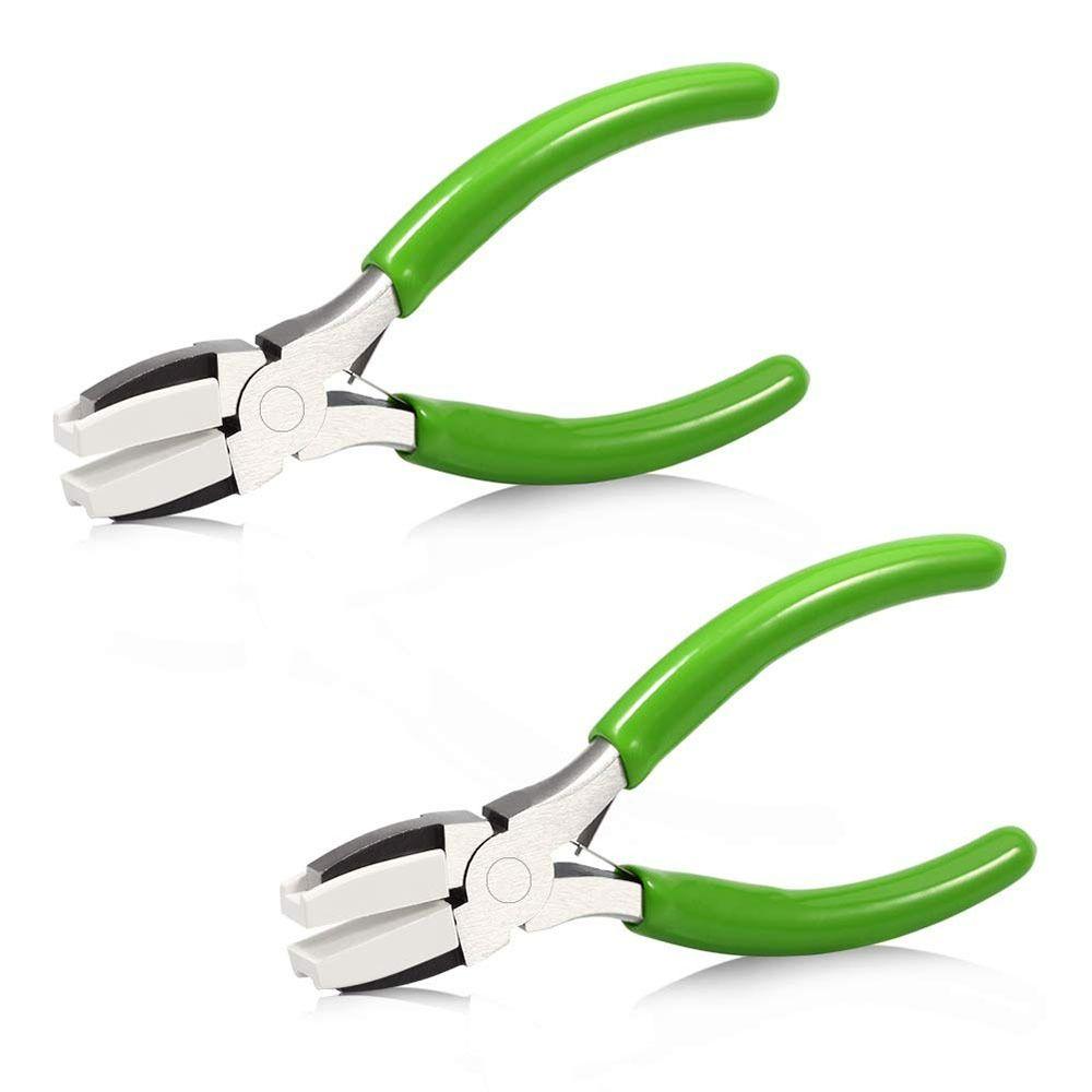 Steel Wire Straightener Pliers Nylon Jaw Jewelry Making Pliers Universal Nylon Jaw Pliers