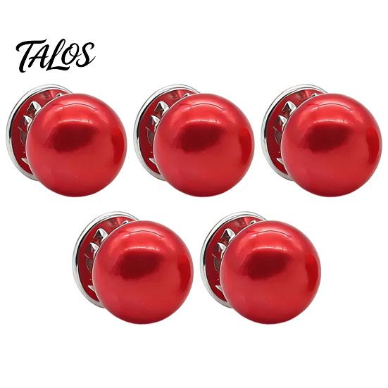 Invisible Clothing Fastener 5PCS Pearl Buttons for Women, Anti-Exposure Safety Pins, No Secure Garment Damage Iron Brooch Pins Neckline Fixation