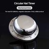 60-Minute Countdown Magnetic Kitchen Timer Manual Operation Countdown Clock  Baking Reminder