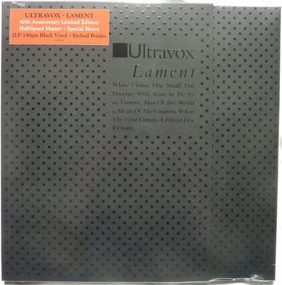 LP Record ULTRAVOX - Lament CDLH1459 Chrysalis Catal 2024 Worldwide Dance & Electronica