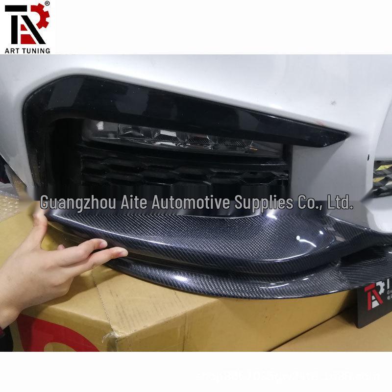 Compatible Carbon Fiber 3D Style Front Lip for BMW 5 Series G30 G38 530Li 540i Sport
