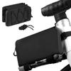 Nylon Bicycle Bag Waterproof Mountain Bike Saddle Storage Seat Rear Tool Pouch Outdoor Cycling Bikes Frame Bag