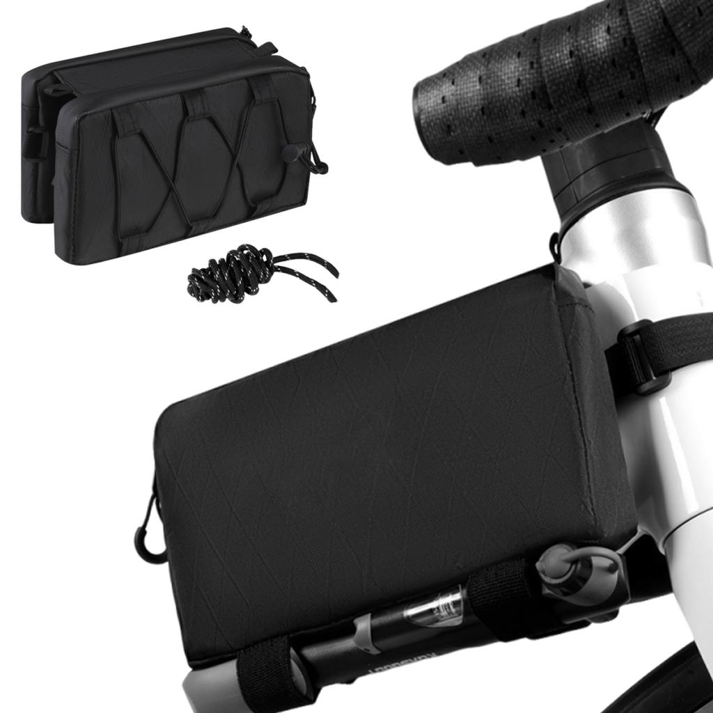 Nylon Bicycle Bag Waterproof Mountain Bike Saddle Storage Seat Rear Tool Pouch Outdoor Cycling Bikes Frame Bag