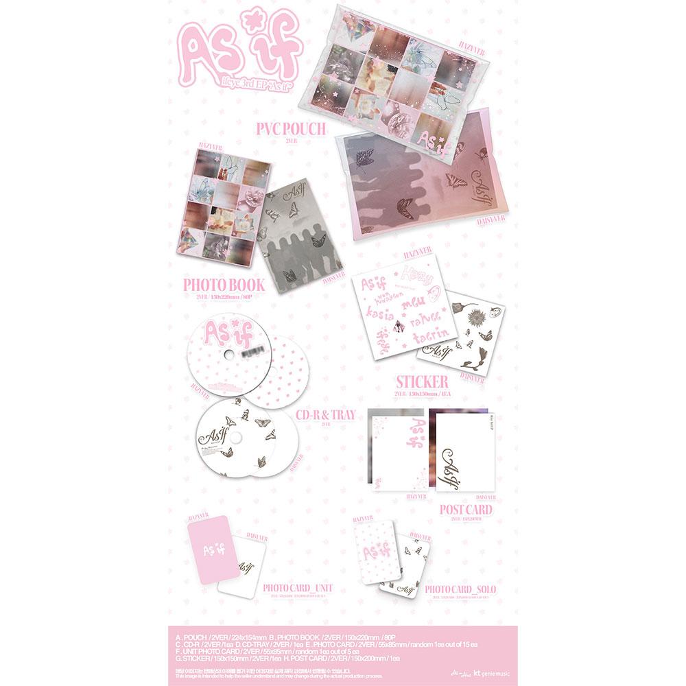 [pre-ordine] ifeye 3° EP - As if (Fotolibro ver.)