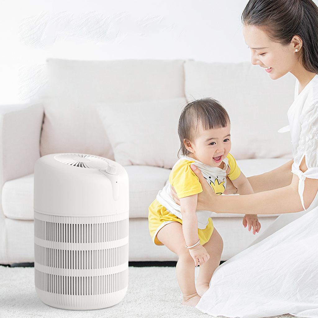 Household pet negative ion air purifier indoor filter hair allergen UV sterilizer