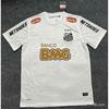 Maillot de Football Rétro Domicile Santos FC 2011-12 Neymar 11 Blanc pour Enfants et Jeunes
