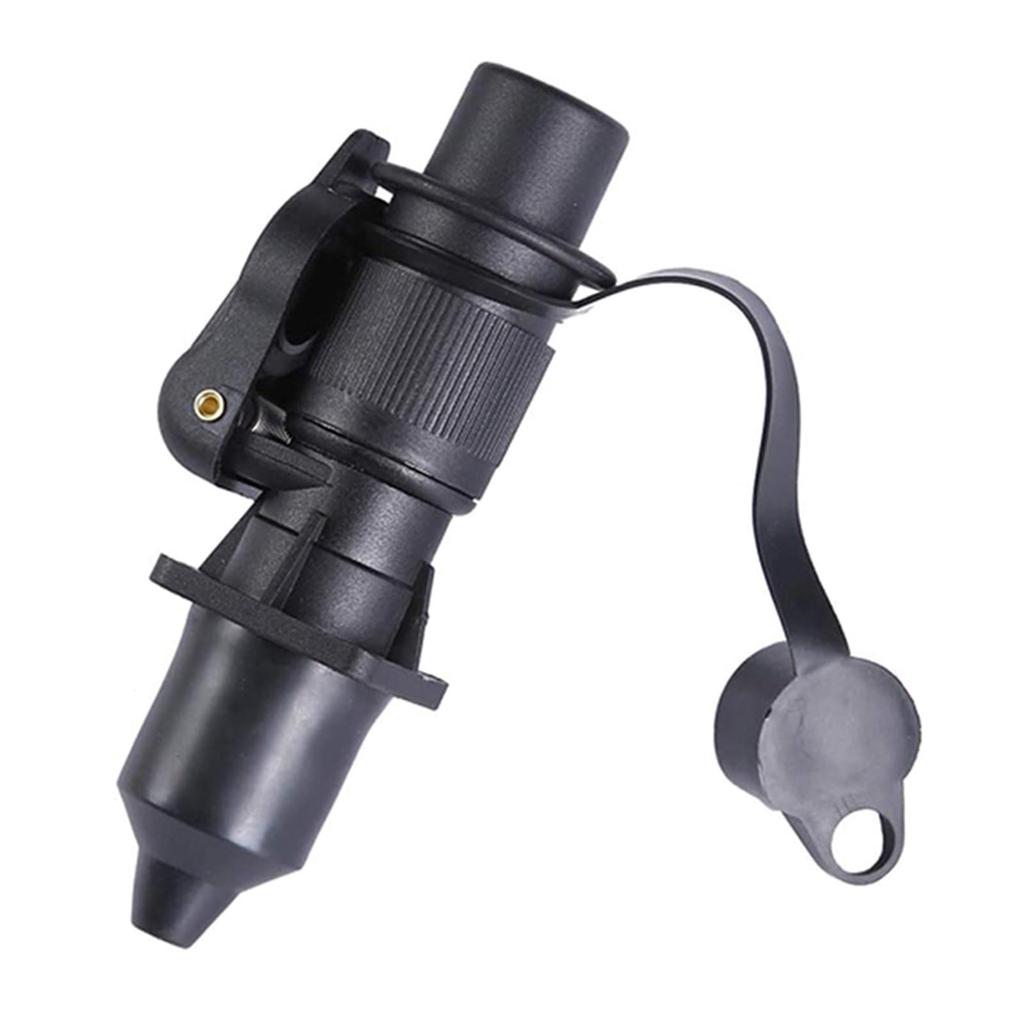 DIAYWER 3 Pin Trailer Connector Round 3 Pole Trailer Tractor Electric Caravan Truck for DIAYWER (Connector 1)