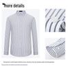 FIRS Men's Long-Sleeve Non-Iron Business Casual Cotton Shirt