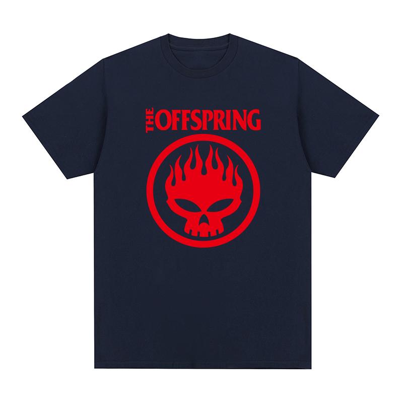 Offspring tshirt Flame Skull Head PUNK Cotton Men T shirt New TEE TSHIRT Womens tops