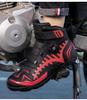 Stivali da Moto da Uomo per Tutte le Stagioni - Scarpe alla Caviglia per Fuoristrada e Corse