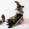 with Witch Hat Cat Cosplay Cloak Star Kitten Dress Funny Small Dog Knight Cape  Cat