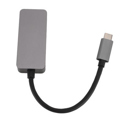 2,5G USB C auf Ethernet Adapter Aluminiumlegierung 2500 Mbit/s Hohe Geschwindigkeit 1 Gbit/s Gigabit Typ C zu RJ45 LAN
