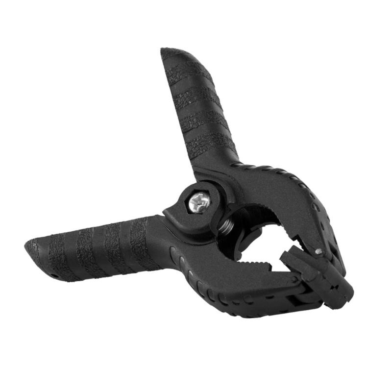 Heavy Duty Spring Clamps Clip 4.5inch for Muslin/Paper Photo Studio Backdrops Background-6 Pack(Black)