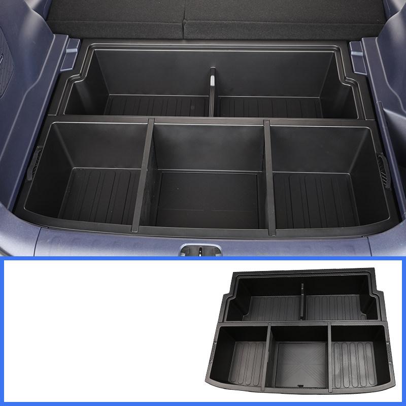 For Leapmotor B03X A10 2026 Trunk Storage Box Upper and Lower Layers Convenient for Storage Automobile Modification Supplies