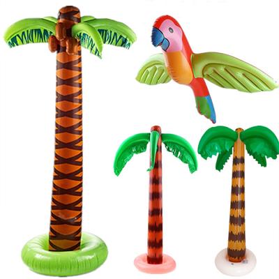 Hawaiian Kokospalme Ballon Aufblasbarer Tropischer Vogel Ball Flamingo Sommer Strand Geburtstag Party Dekor Zubehör Luau Hochzeit