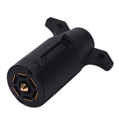 Adaptor conector pentru lumină de remorcă în stil RV, rotund, cu 7 căi