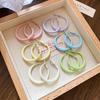 Trendige Große Runde Creolen für Damen Europäischer Übertriebener Party-Schmuck Retro Statement Geometrie Kreis Hängende Schlaufenohrringe