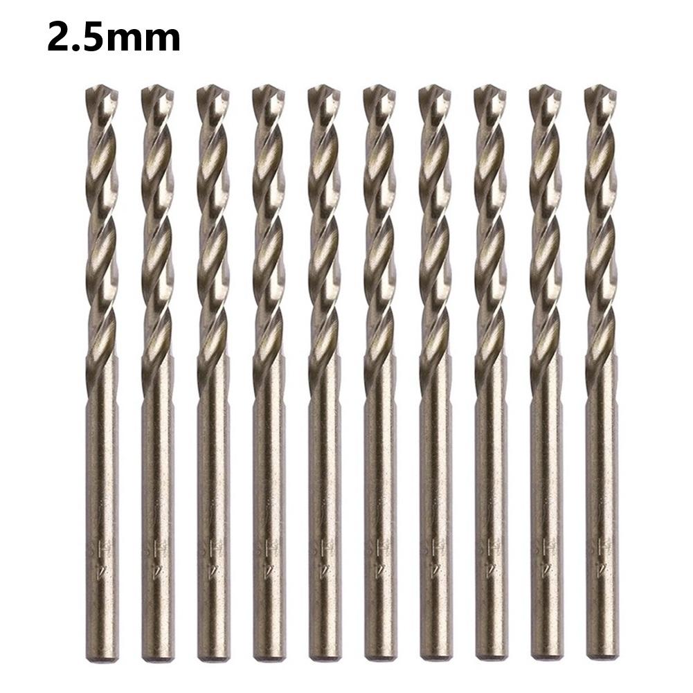 Versatile M35 Cobalt Drill Set for Stainless Steel Iron Aluminum and More 1 5mm