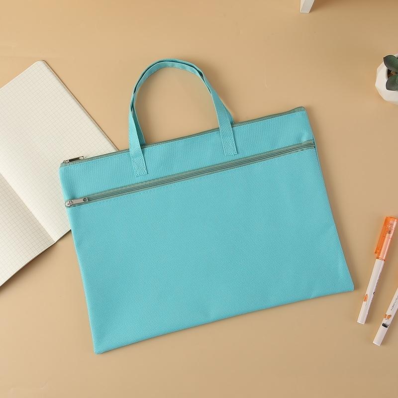 A4 waterproof large-capacity tutoring storage bag, handheld document bag, student,storage bag documents file