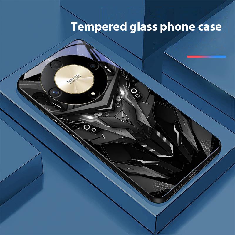 Kreatives Mech Für Honor Magic 6 50 70 90 Lite X7b 200 Pro Nova 10 Nova 5T X6 P30 Pura 70 Ultra Gehärtetes Glas Handyhülle
