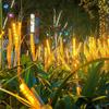 oeny Warm White Artificial Rice Spike LED String Lights, 10-Piece Set
